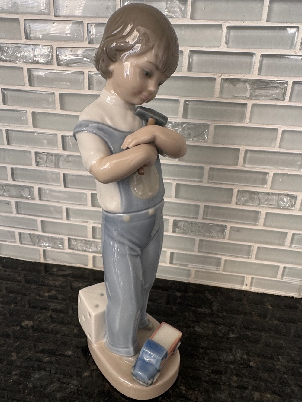 Lladró "Little Mechanic" (Model #4897) figurine in excellent condition